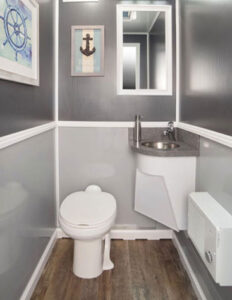 6X14 Spa Portable Restroom