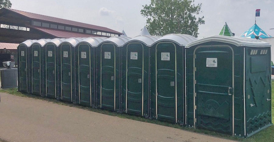 Portable Toilets for Sterlingfest Art and Music Fair, Sterling Heights MI