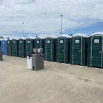 Portable Toilets for Wings over Flint Airshow