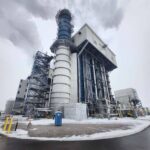 Jay's industrial portable restrooms in snowy conditions