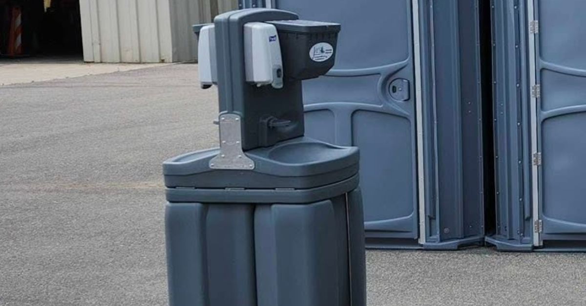 Jay’s Portables sinks are the perfect compliment to any portable toilets rentals.